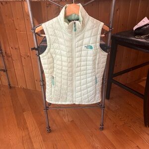 The North Face Mint Quilted Vest